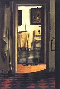 A View of a Corridor by Samuel Dirksz van Hoogstraten (1670)