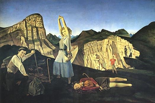 The Mountain (Summertime) by Balthus (1937)